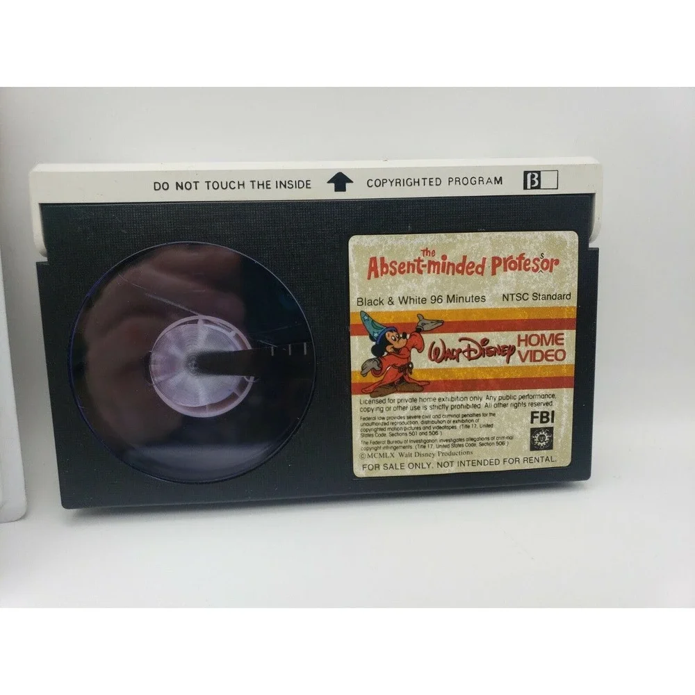 The Absent-Minded Professor Fred MacMurray Walt Disney Home Video BETA